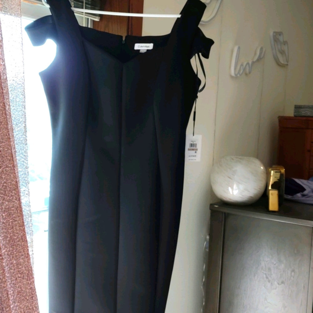 Black cocktail dress